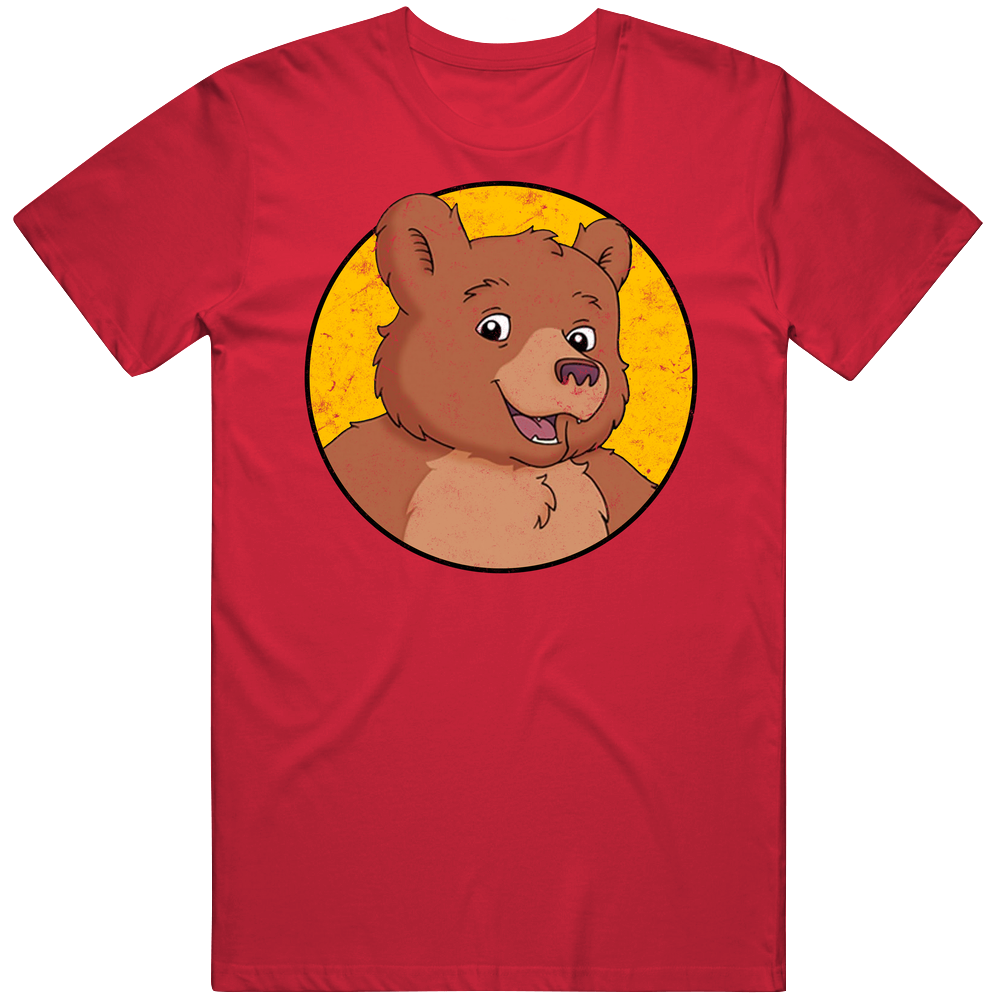 Little Bear Tv Show Retro Cartoon Mens Cotton Classic T Shirt