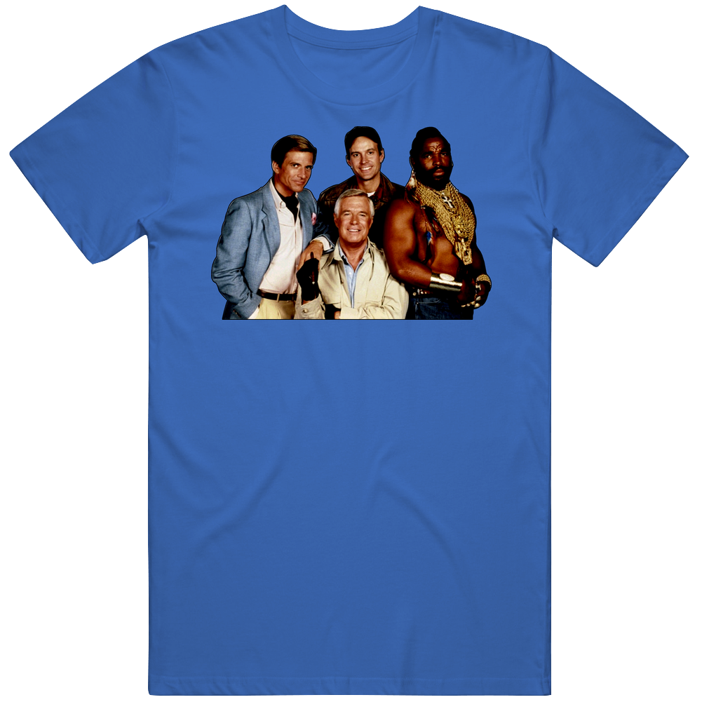 The A Team 80s Retro Tv Show Mens Cotton Classic T Shirt