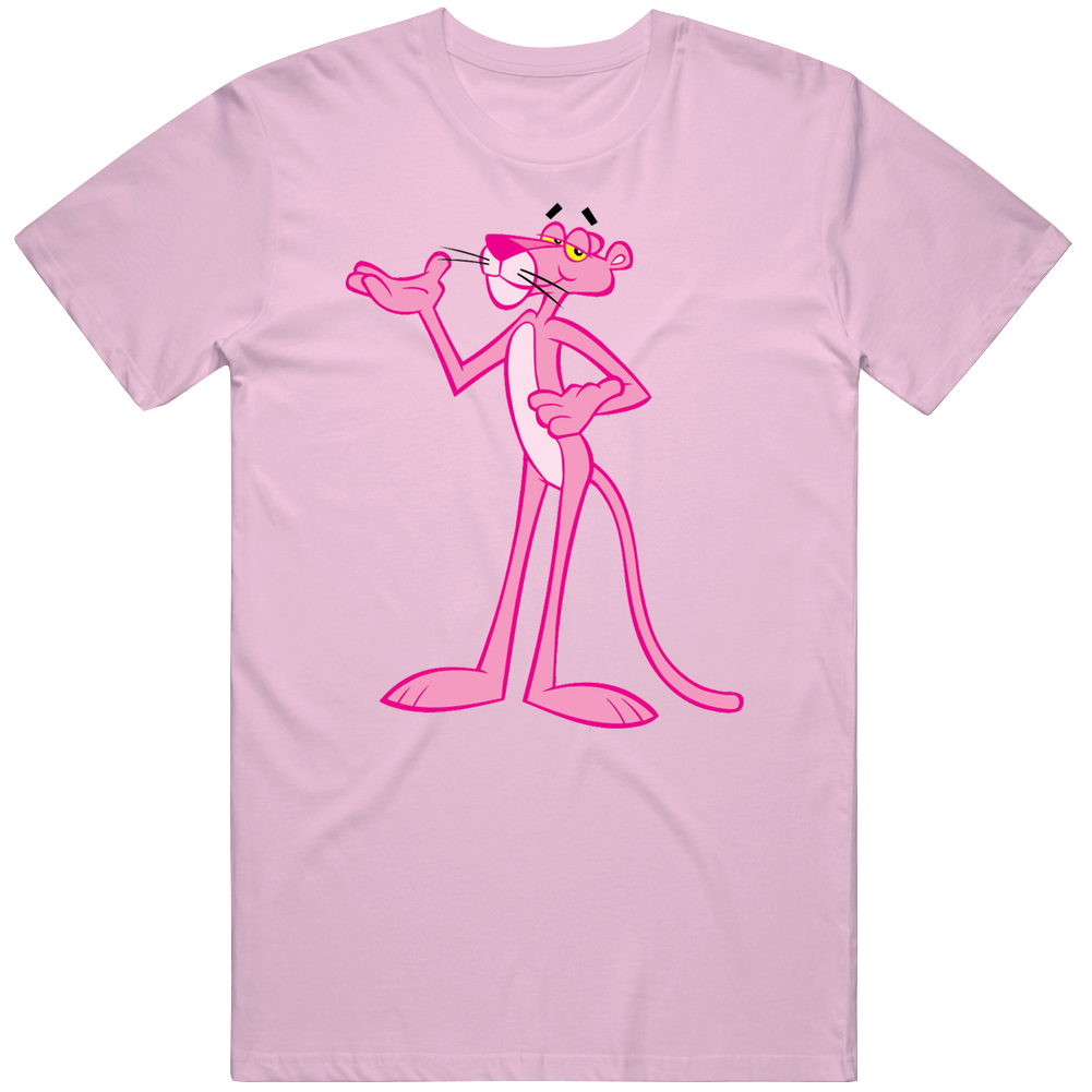 The Pink Panther Show Character Fan Mens Cotton Classic T Shirt The Pink Panther Show Character Fan Mens Cotton Classic T Shirt