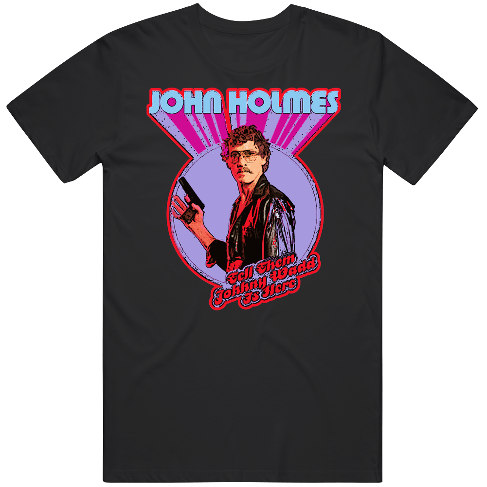 John Holmes Johnny Wadd Mens Cotton Classic T Shirt