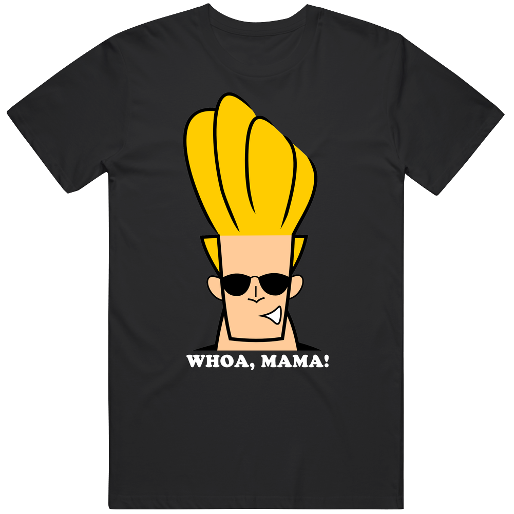 Johnny Bravo Fictional Musican Band Character Fan Cool Mens Cotton T Shirt