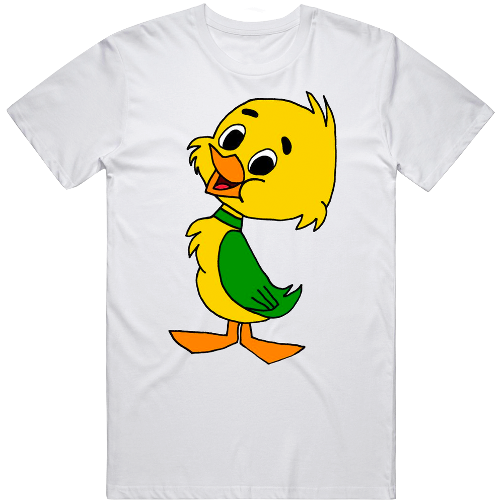Hanna Barbera Yakky Doodle Retro Cartoon Mens Cotton T Shirt