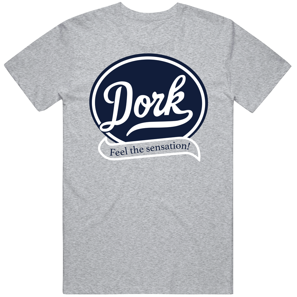 Dork Feel The Sensation York Peppermint Pattie Parody Mens Cotton T Shirt