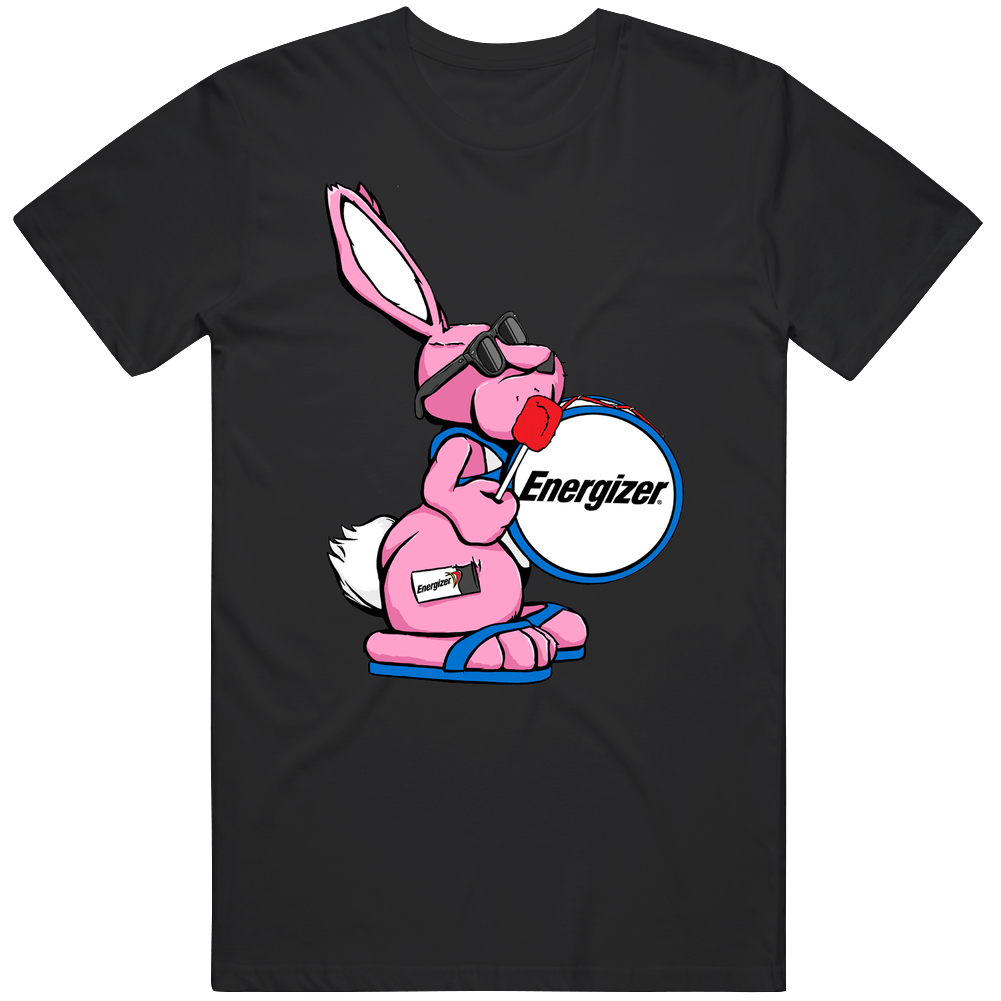 Energizer Bunny Battery Mascot Mens Cotton T Shirt