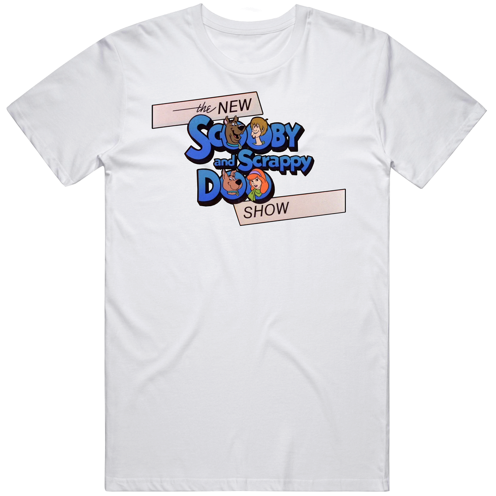 The New Scooby And Scrappy Doo Show Retro 80s Tv Show Logo Fan Vintage Unisex T Shirt