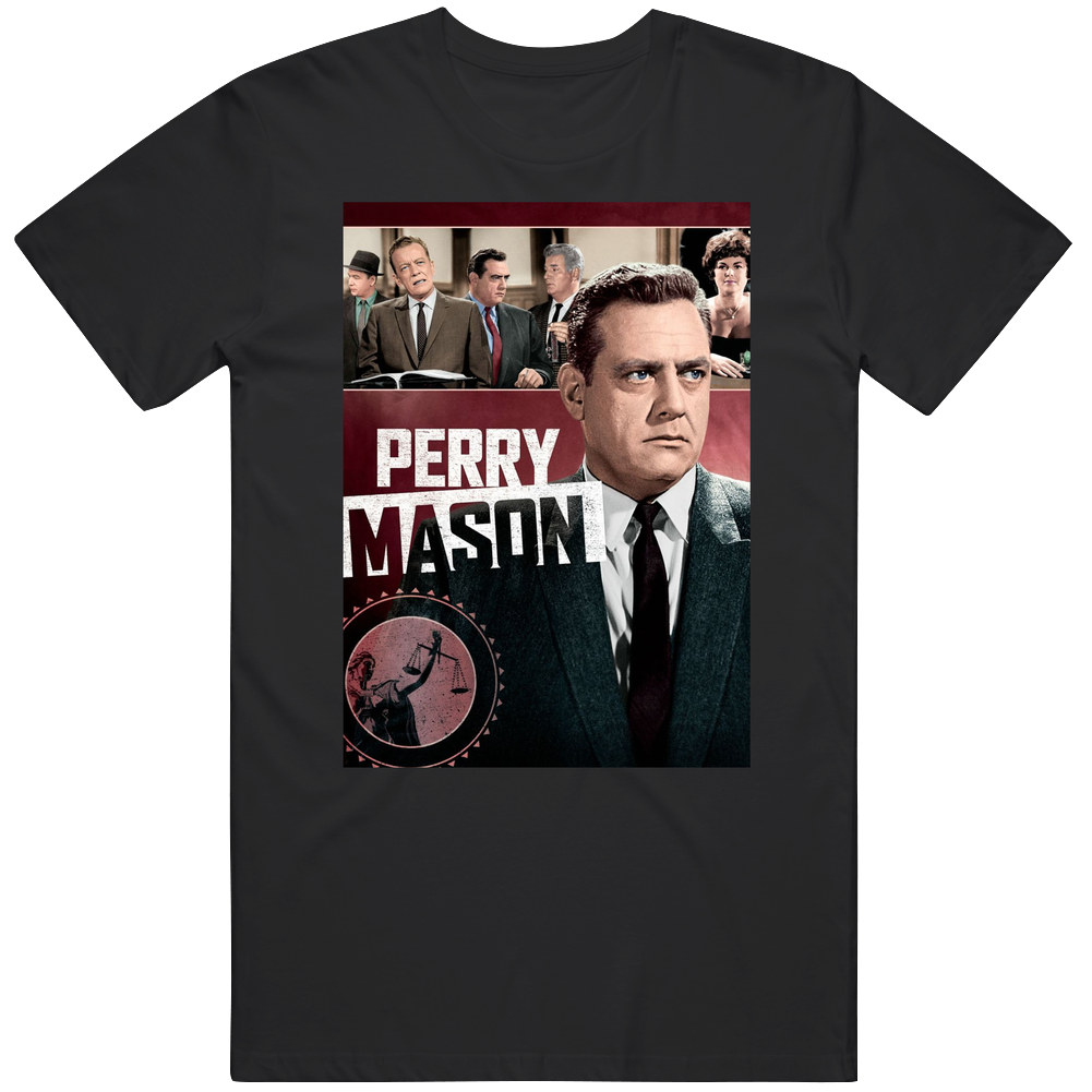 Perry Mason Vintage 50s 60s Popular Cop Show Tv Fan Vintage Unisex T Shirt