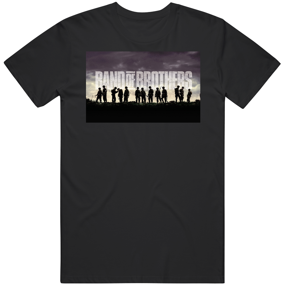 Band Of Brother Promo Poster Tv Show Fan Vintage Unisex T Shirt