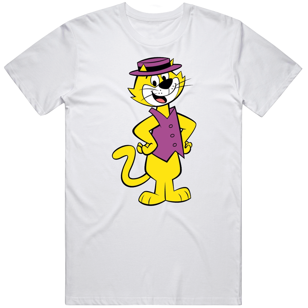 Top Cat Cartoon Retro Cartoon Character Vintage Unisex T Shirt