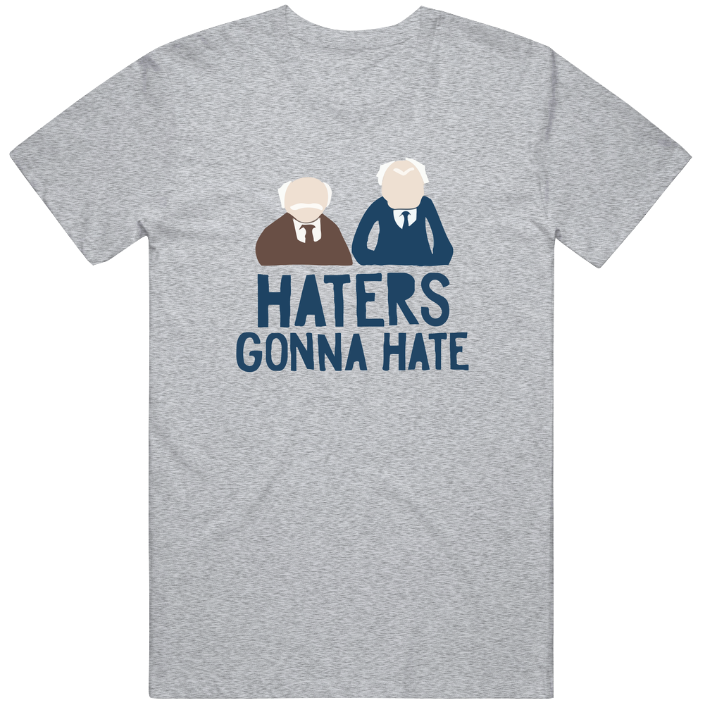 Muppets Haters Gonna Hate Vintage Unisex T Shirt