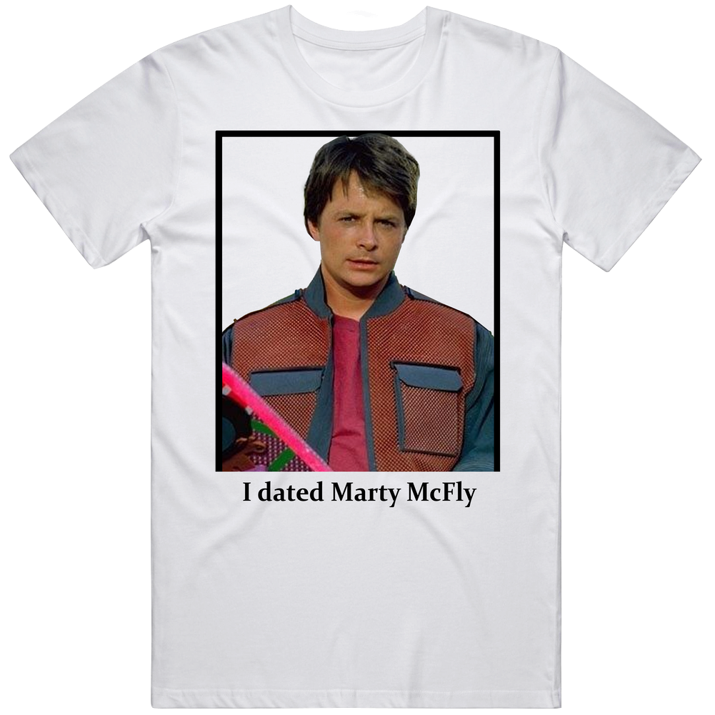 I Dated Marty Mcfly Vintage Unisex T Shirt