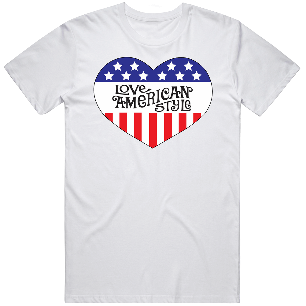 Love American Style Retro 60s 70s Popular Tv Show Vintage Unisex T Shirt