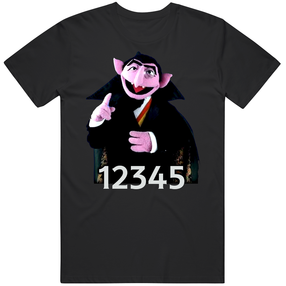 Sesame Street The Count Vintage Unisex T Shirt