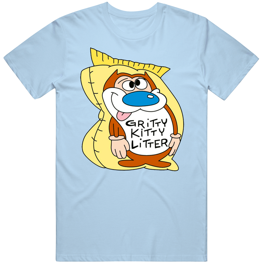 The Ren And Stimpy Show Gritty Kitty Litter Vintage Unisex T Shirt The Ren And Stimpy Show Gritty Kitty Litter Vintage Unisex T Shirt