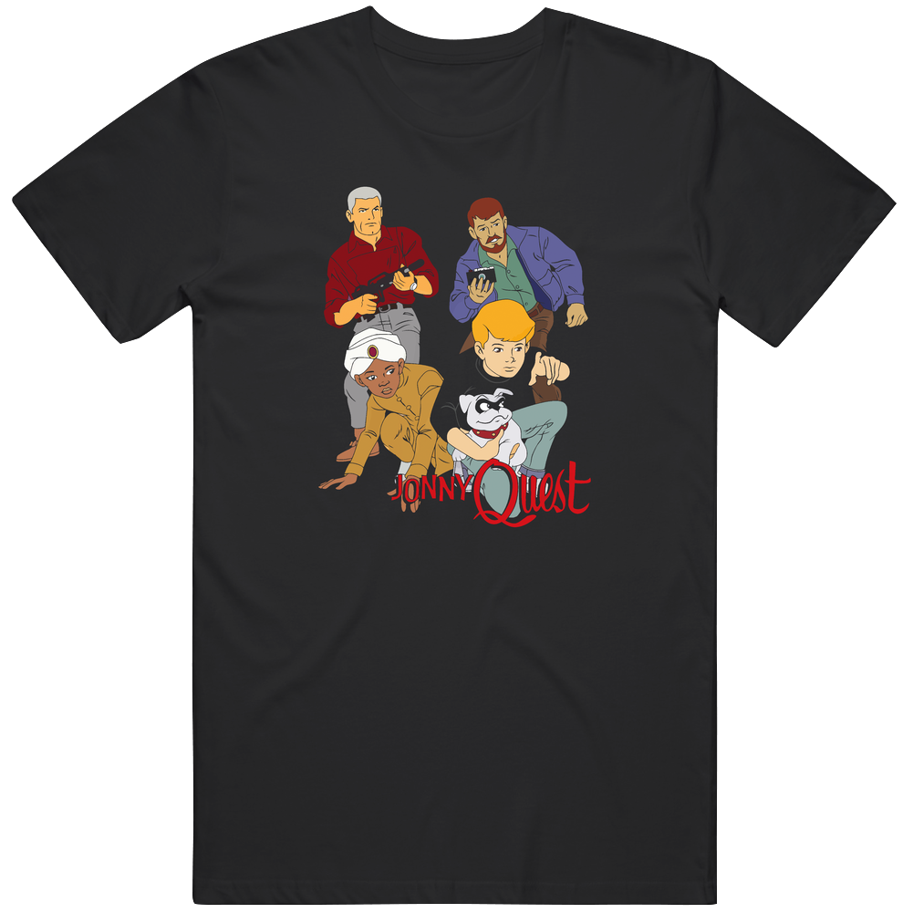 Jonny Quest Retro Cartoon Vintage Unisex T Shirt Jonny Quest Retro Cartoon Vintage Unisex T Shirt