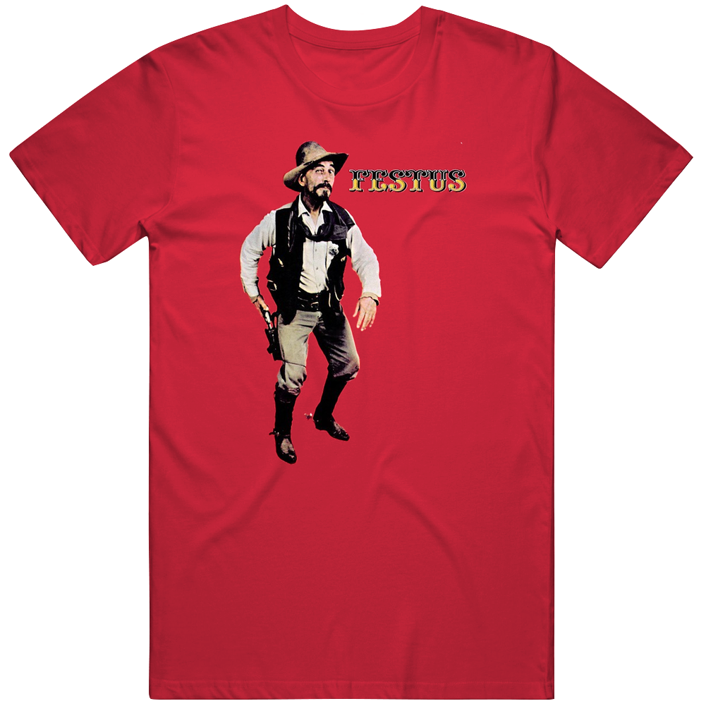 Festus-gunsmoke Mens Cotton Classic T Shirt Festus-gunsmoke Mens Cotton Classic T Shirt
