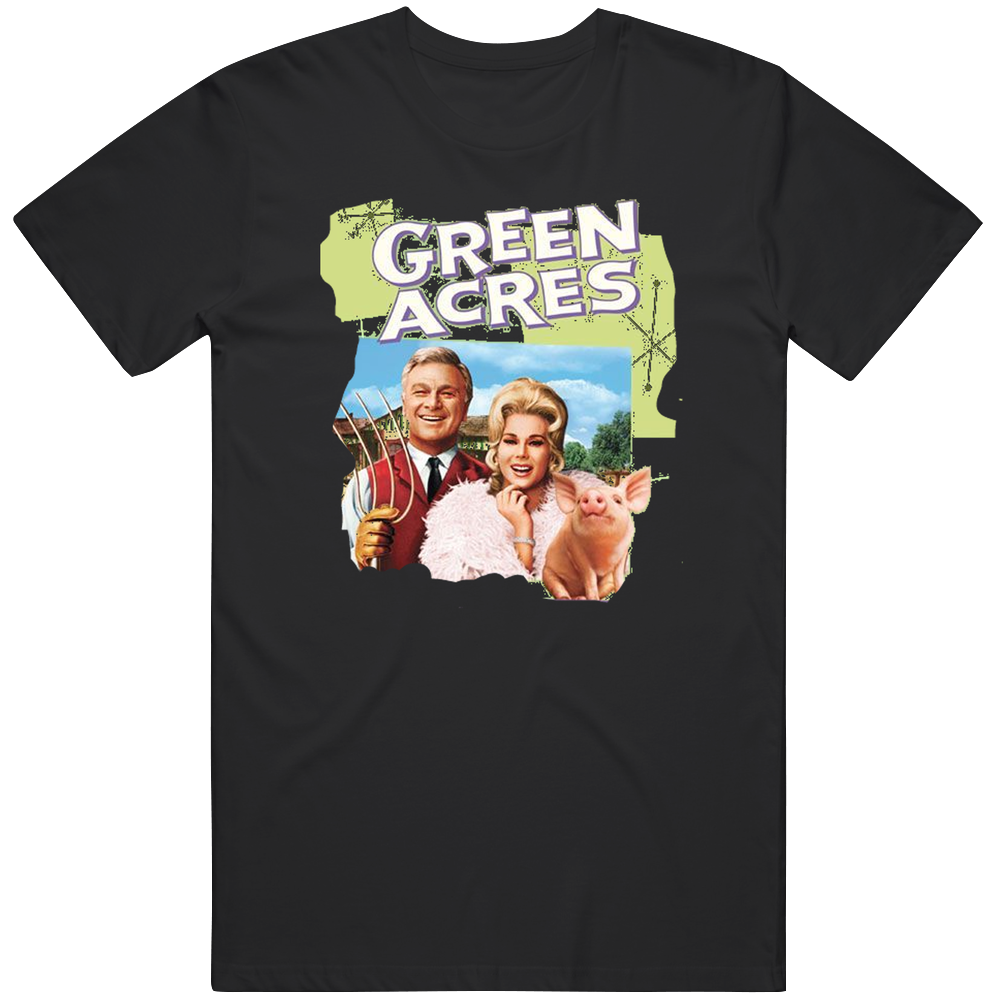Green Acres Mens Cotton Classic T Shirt