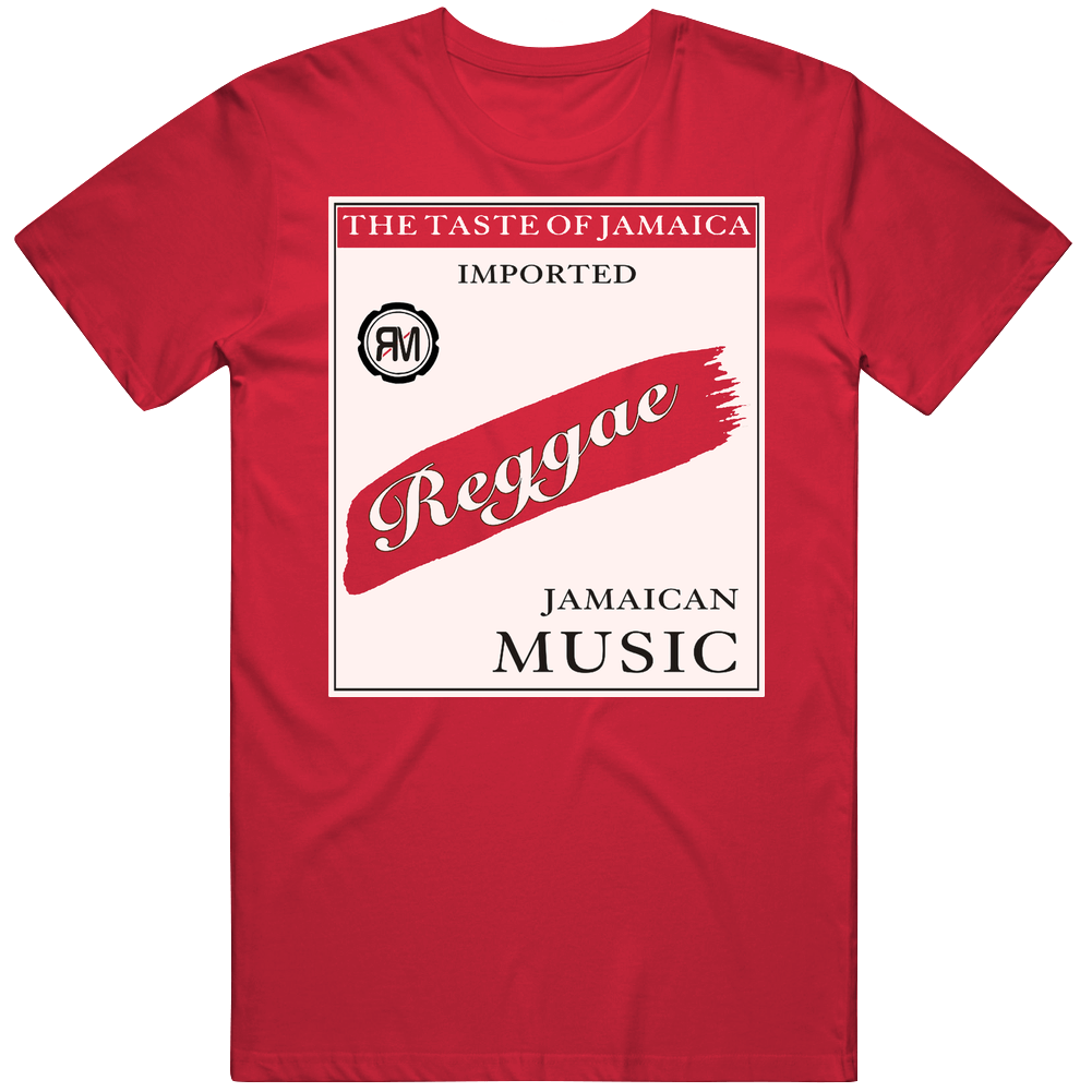 Red Stripe Reggae Music Mens Cotton Classic T Shirt Red Stripe Reggae Music Mens Cotton Classic T Shirt