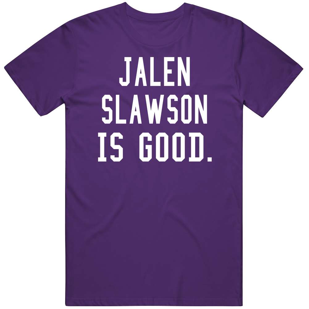 Jalen Slawson Is Good Mens Cotton Classic T Shirt Jalen Slawson Is Good Mens Cotton Classic T Shirt