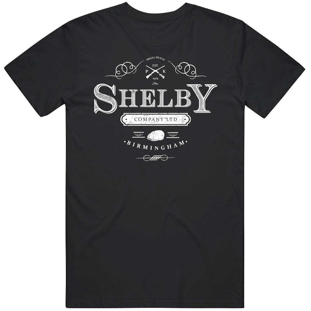Peaky Blinders Shelby Company Ltd Logo Mens Cotton Classic T Shirt