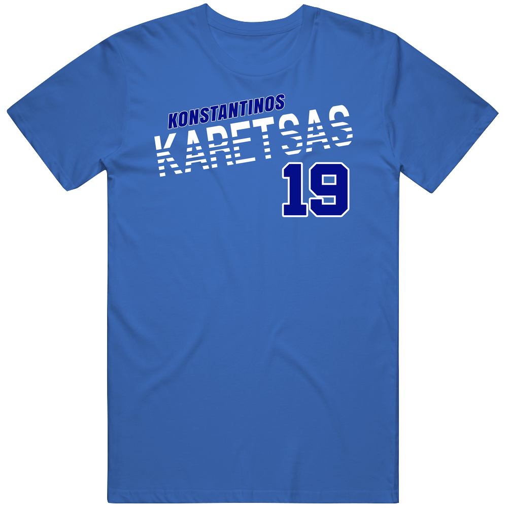Konstantinos Karetsas 19 Favorite Player Fan Mens Cotton Classic T Shirt Konstantinos Karetsas 19 Favorite Player Fan Mens Cotton Classic T Shirt