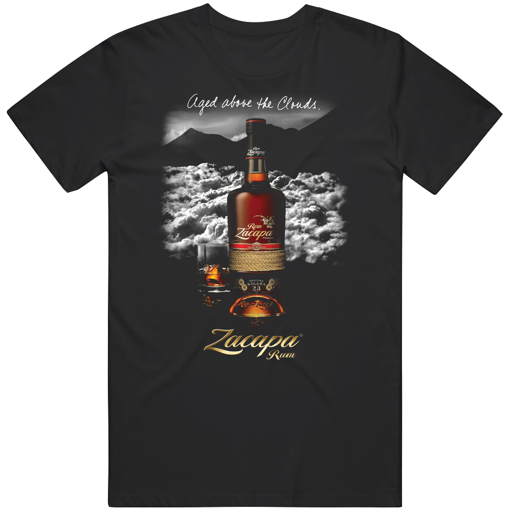 Ron Zacapa Rum Mens Cotton Classic T Shirt Ron Zacapa Rum Mens Cotton Classic T Shirt