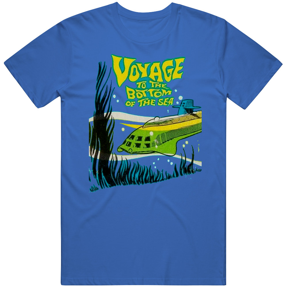Voyage To The Bottom Of The Sea Mens Cotton Classic T Shirt Voyage To The Bottom Of The Sea Mens Cotton Classic T Shirt
