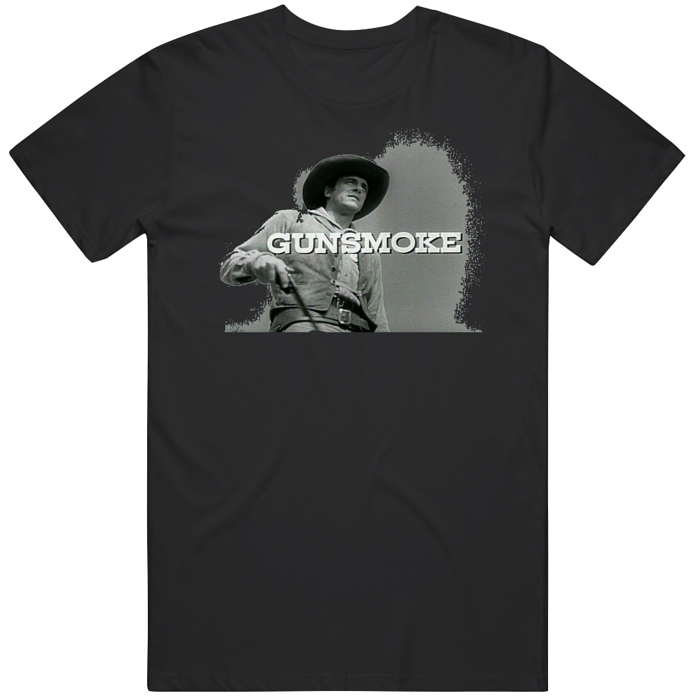 Gunsmoke Mens Cotton Classic T Shirt Gunsmoke Mens Cotton Classic T Shirt