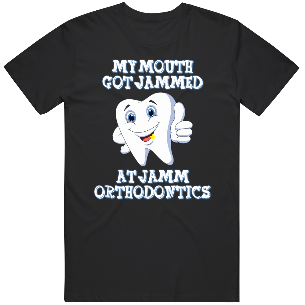 My Mouth Got Jammed At Jamm Orthodontics Parks And Recreations Tv Series Mens Vintage T Shirt My Mouth Got Jammed At Jamm Orthodontics Parks And Recreations Tv Series Mens Vintage T Shirt