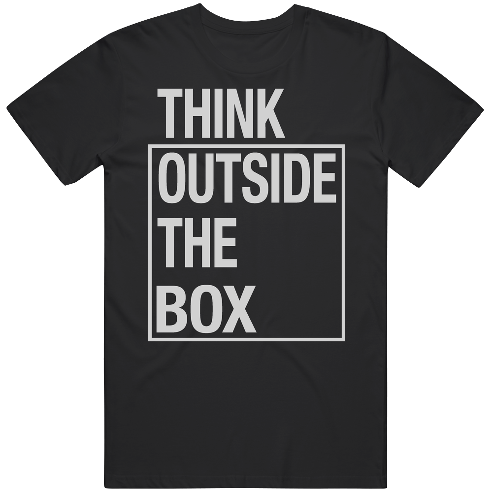 Think Outside The Box Mens Vintage T Shirt Think Outside The Box Mens Vintage T Shirt