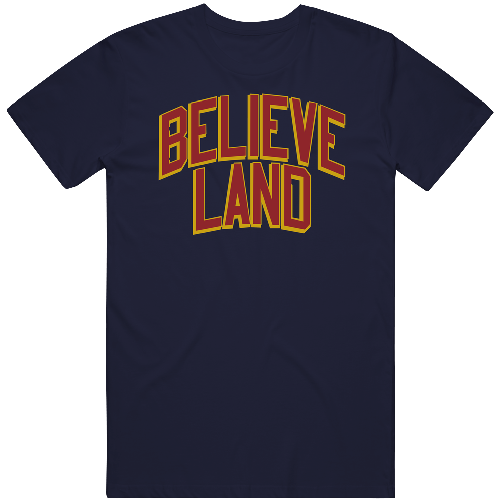 Believe Land Cleveland Mens Vintage T Shirt Believe Land Cleveland Mens Vintage T Shirt