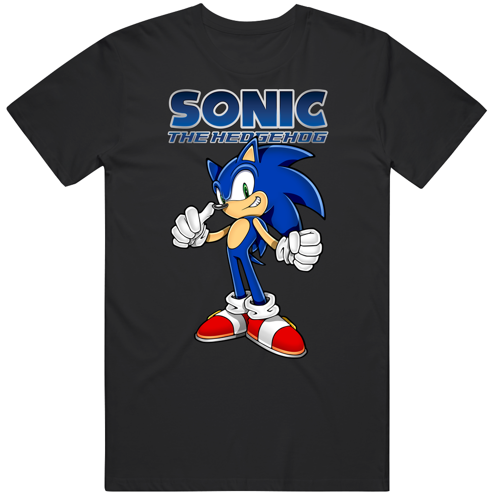 Sonic The Hedgehog 4 Mens Vintage T Shirt Sonic The Hedgehog 4 Mens Vintage T Shirt