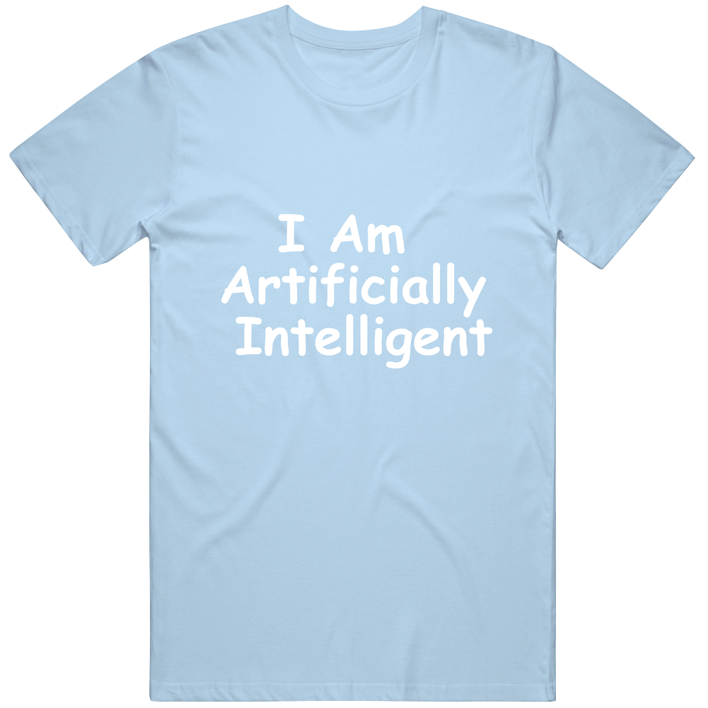 I Am Artificially Intelligent Mens Vintage T Shirt I Am Artificially Intelligent Mens Vintage T Shirt