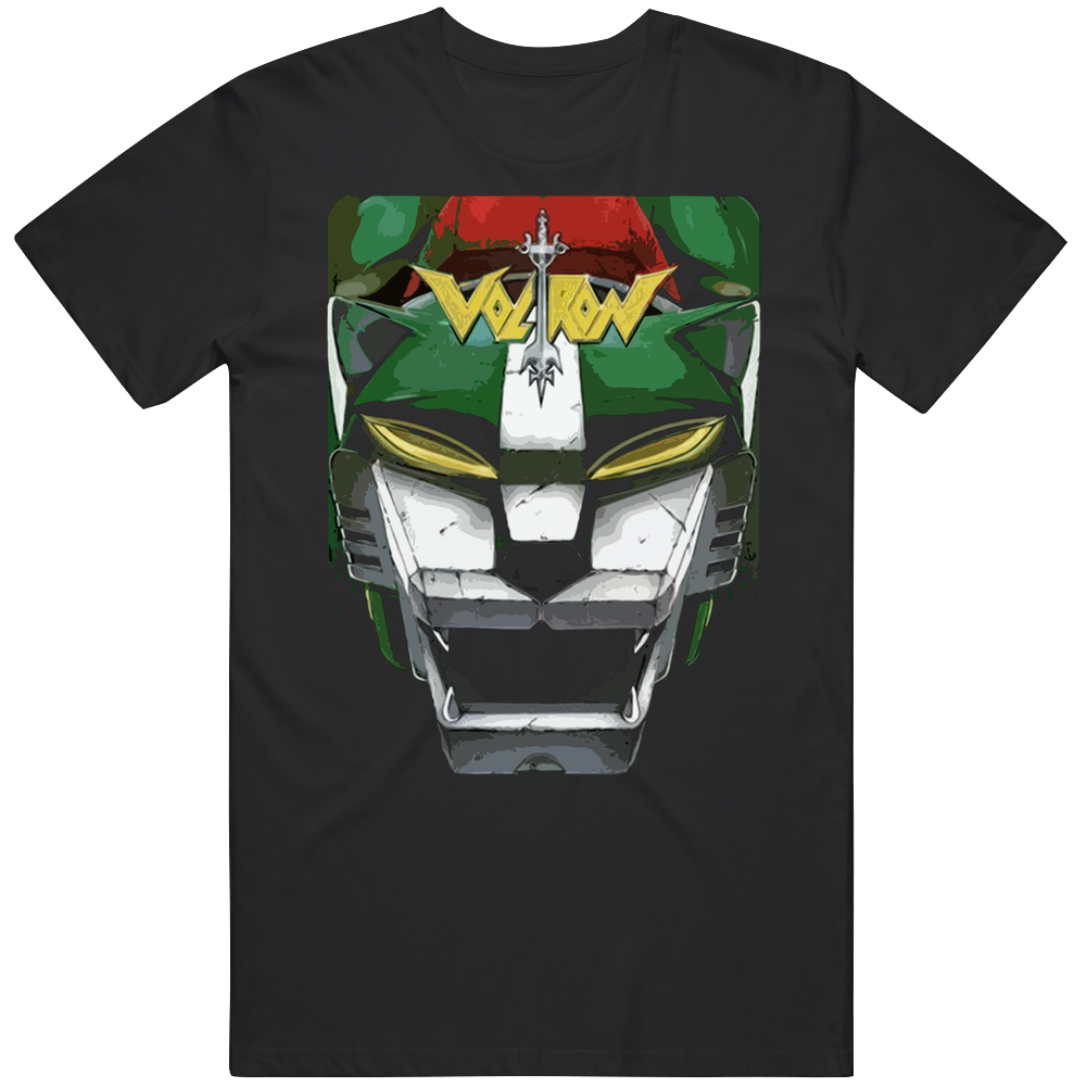 Voltron Cartoon Tv Show Green Lion Mens Vintage T Shirt Voltron Cartoon Tv Show Green Lion Mens Vintage T Shirt