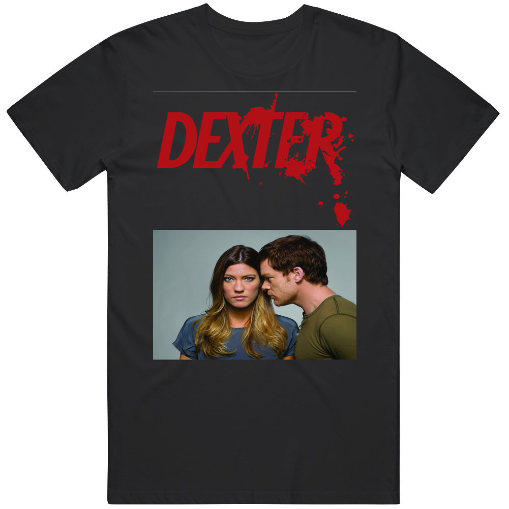 Brother Sister Dexter Serial Killer Cop Television Show Popular Logo Cotton Classic T Shirt Brother Sister Dexter Serial Killer Cop Television Show Popular Logo Cotton Classic T Shirt