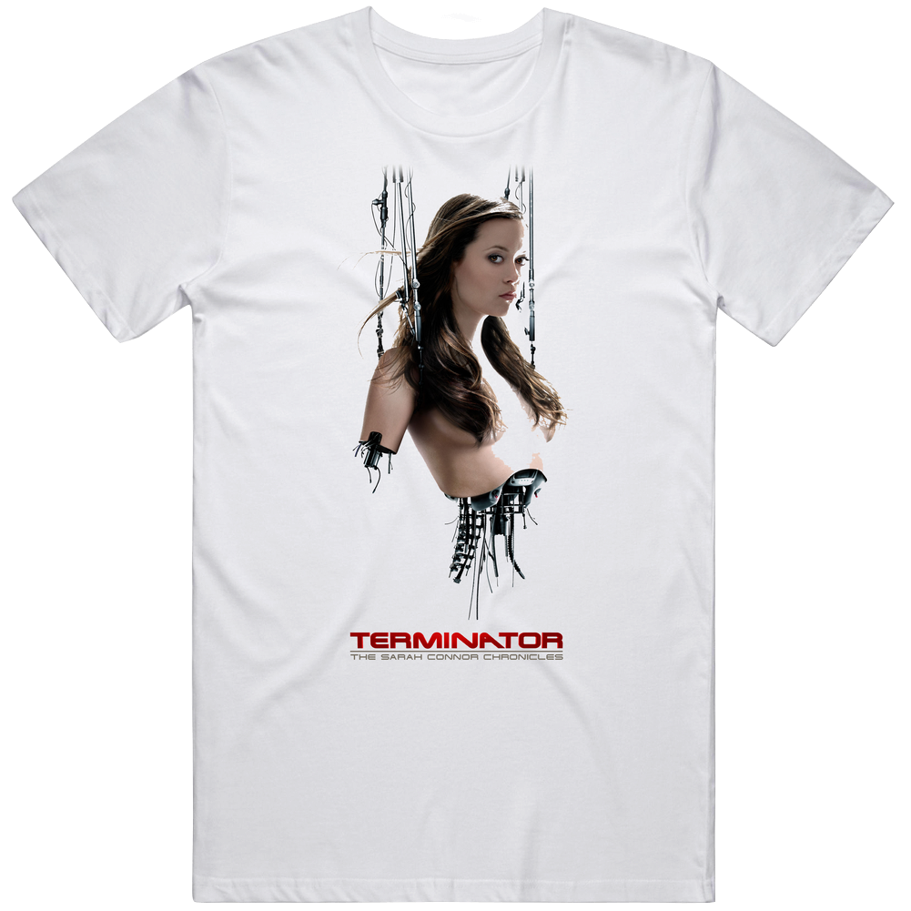 Sarah Connor Chronicles Tv Show Cotton Classic T Shirt Sarah Connor Chronicles Tv Show Cotton Classic T Shirt