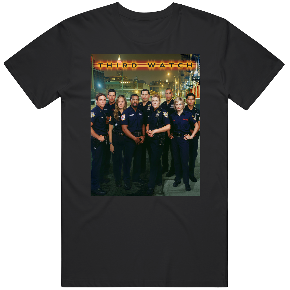 Third Watch Popular Cop Show Tv Fan Cotton Classic T Shirt Third Watch Popular Cop Show Tv Fan Cotton Classic T Shirt