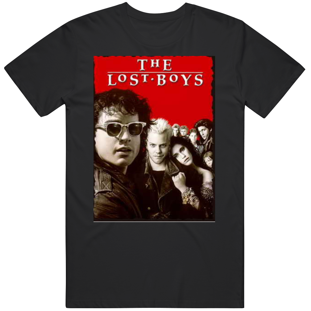 The Lost Boys 80s Horror Vintage Movie Men's T-Shirt Black Clothing New From US Cotton Classic T Shirt The Lost Boys 80s Horror Vintage Movie Men's T-Shirt Black Clothing New From US Cotton Classic T Shirt