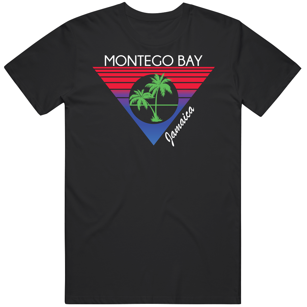 Montego Bay Jamaica Tourist Travel Souvenir Cotton Classic T Shirt Montego Bay Jamaica Tourist Travel Souvenir Cotton Classic T Shirt