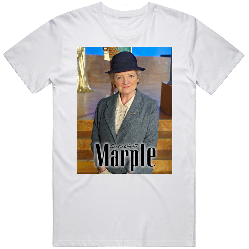 Marple Popular Cop Investigative Show Tv Fan Cotton Classic T Shirt Marple Popular Cop Investigative Show Tv Fan Cotton Classic T Shirt