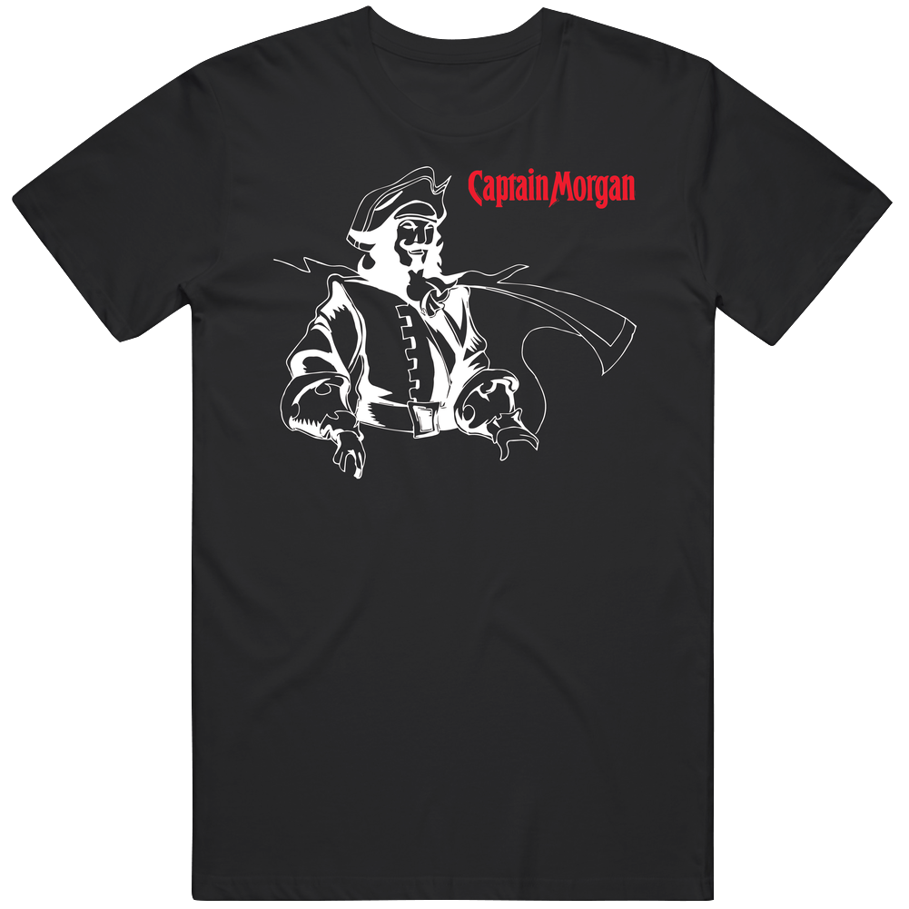 Captain Morgan Beer 2 Cotton Classic T Shirt Captain Morgan Beer 2 Cotton Classic T Shirt