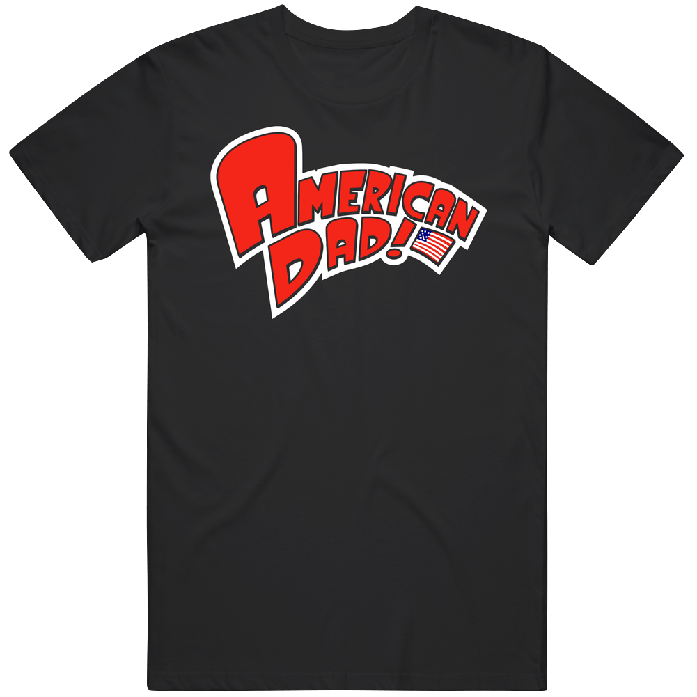 American Dad! Tv Show 1180913523 A Cotton Classic T Shirt American Dad! Tv Show 1180913523 A Cotton Classic T Shirt