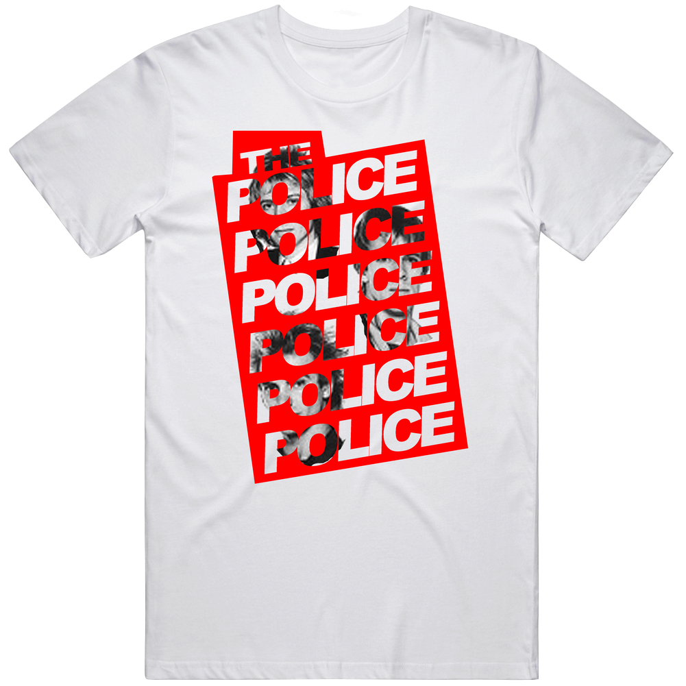 The Police Sting 80s Retro Rock Cotton Classic T Shirt The Police Sting 80s Retro Rock Cotton Classic T Shirt