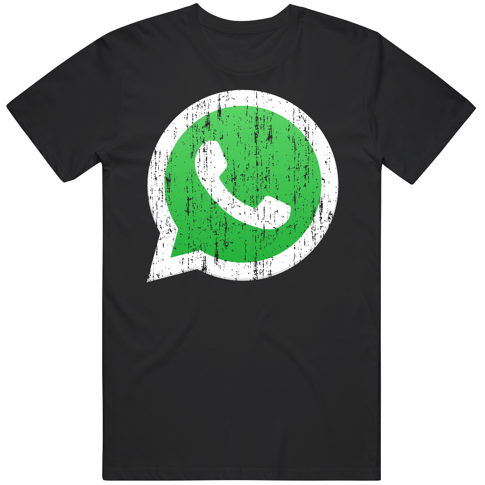 Whatsapp Whats App Social Media Aged Logo Halloween Costume Cotton Classic T Shirt Whatsapp Whats App Social Media Aged Logo Halloween Costume Cotton Classic T Shirt