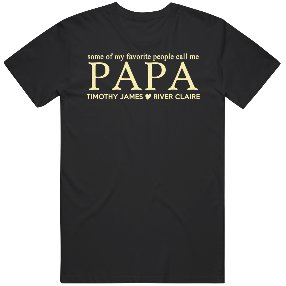 Papa For Ashley Cotton Classic T Shirt Papa For Ashley Cotton Classic T Shirt