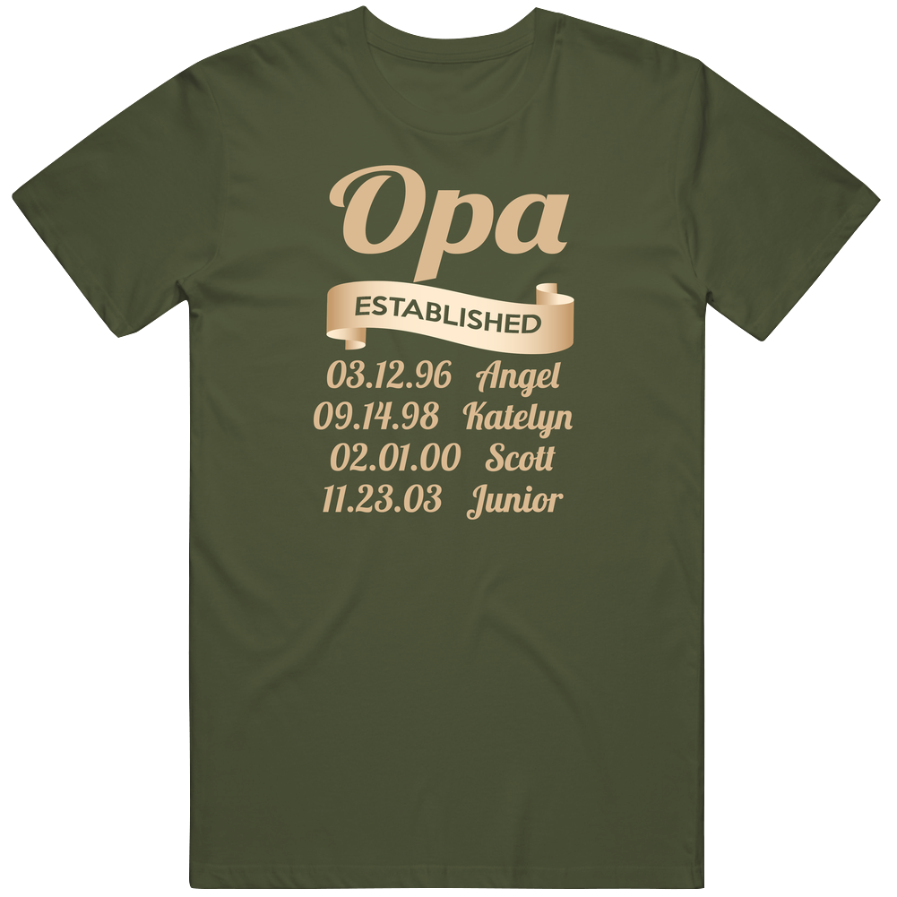 Opa For Amy Cotton Classic T Shirt