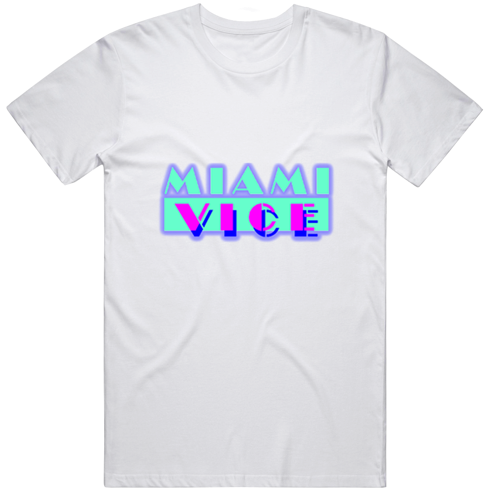Miami Vice Cotton Classic T Shirt Miami Vice Cotton Classic T Shirt