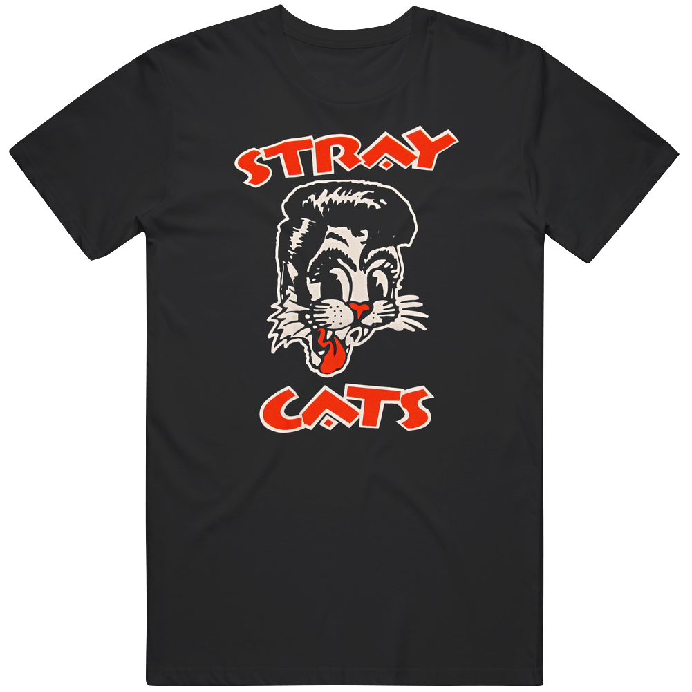 Stray Cats 1 051050208 Cotton Classic T Shirt Stray Cats 1 051050208 Cotton Classic T Shirt