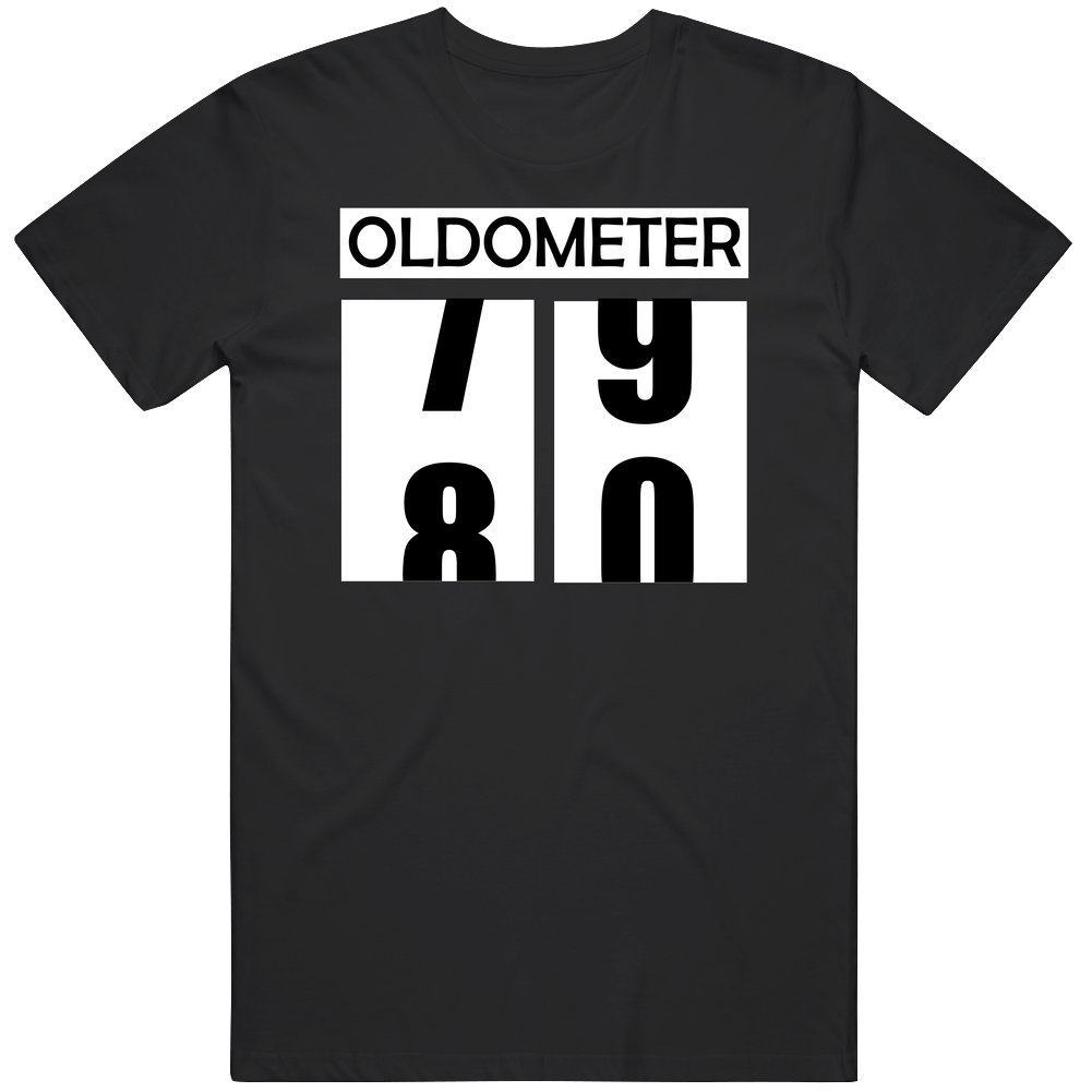 Oldometer 80 Mens Vintage T Shirt