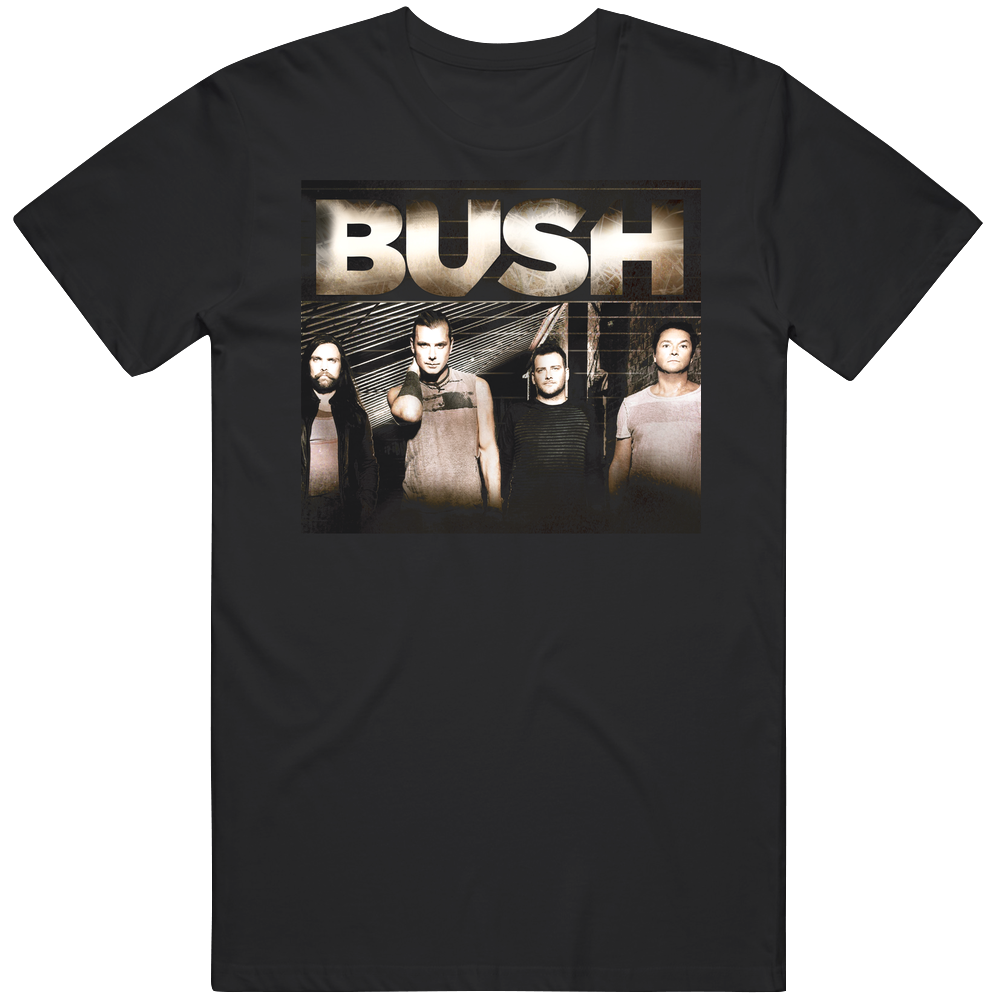 Bush Band Mens Vintage T Shirt Bush Band Mens Vintage T Shirt