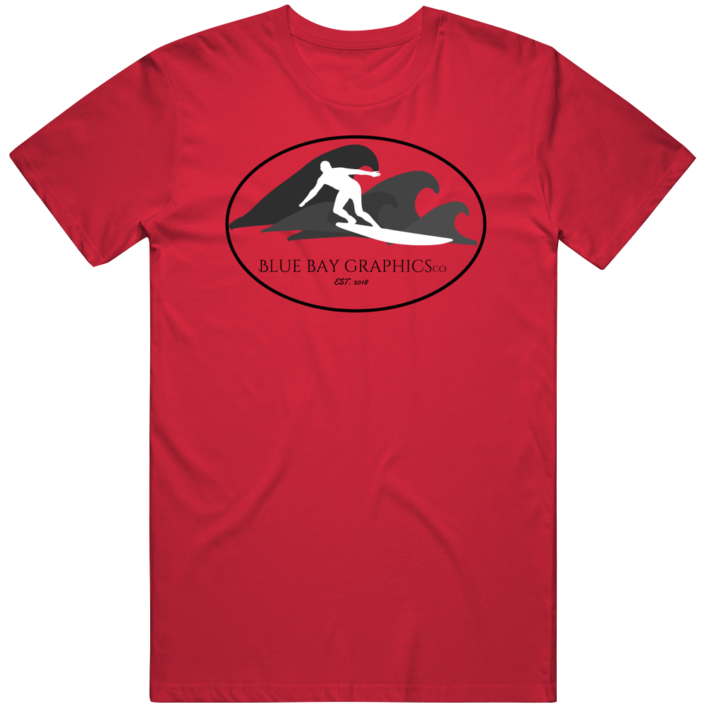 Blue Bay Graphics Mens Vintage T Shirt Blue Bay Graphics Mens Vintage T Shirt